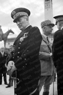 L'amiral Darlan et le génétal Noguès à Casablanca Octobre 1942.