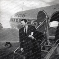 Aéroport de Marrakech, 1950 Orson Welles