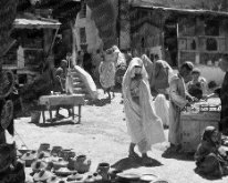 Meknes souk, circa 1950 Meknes souk, circa 1950